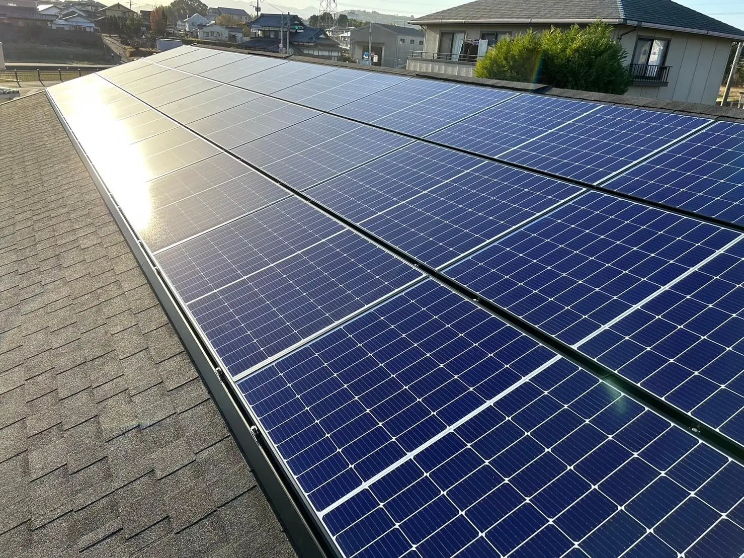 太陽光発電（ソーラーパネル）設置住宅