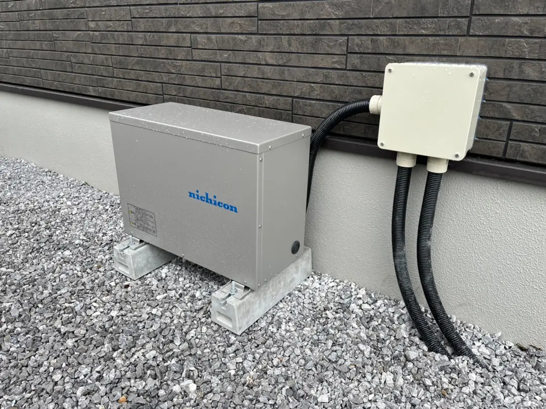 家庭用蓄電池工事