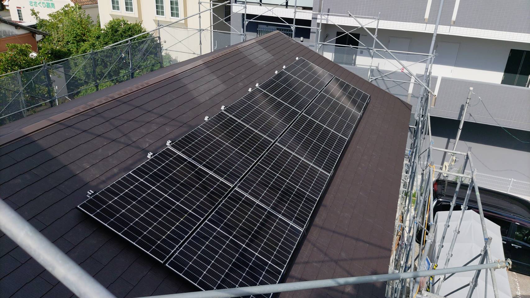 太陽光発電設置工事④