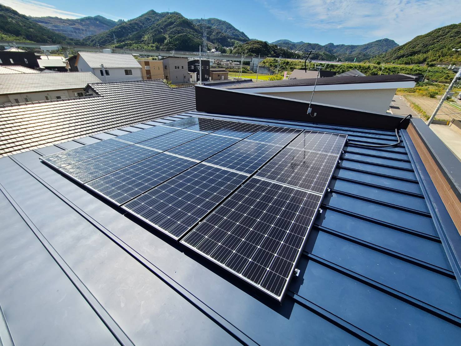 太陽光発電設置工事②