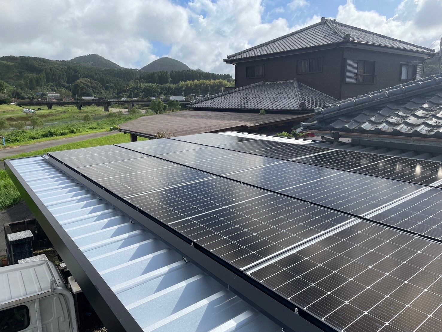 太陽光発電設置工事③